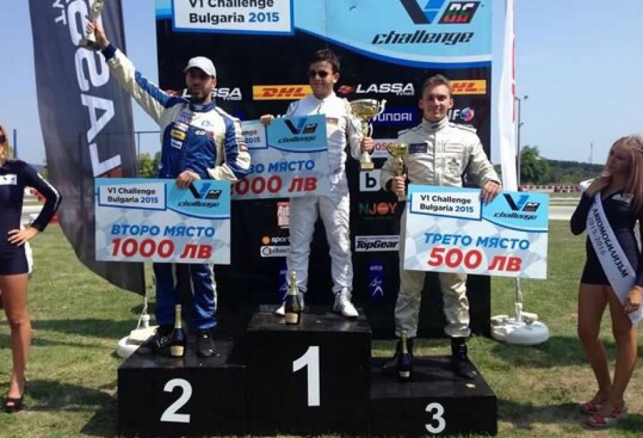 Azerbaijani driver becomes winner of 3rd stage of V1 Challenge Bulgaria 2015
