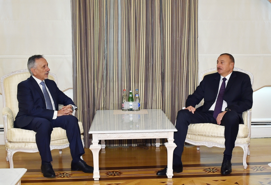Entretien du président azerbaïdjanais Ilham Aliyev avec le Secrétaire d'Etat aux Affaires étrangères et politiques de Saint-Marin VIDEO