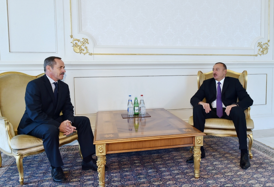 Entretien du Président de la République avec l'ambassadeur suisse en Azerbaïdjan VIDEO