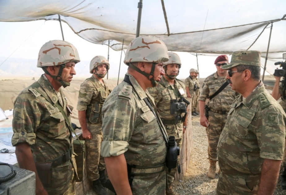 Komanda Qərargah Hərbi Oyunlarında döyüş atışları icra olunmaqla əsas mərhələ keçirilib