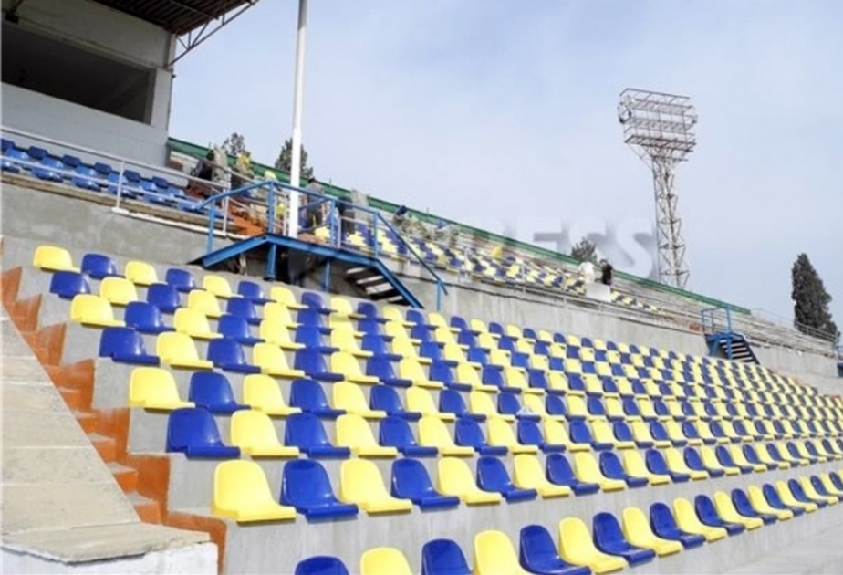 Gəncə şəhər stadionunda təmir işləri başa çatmaq üzrədir