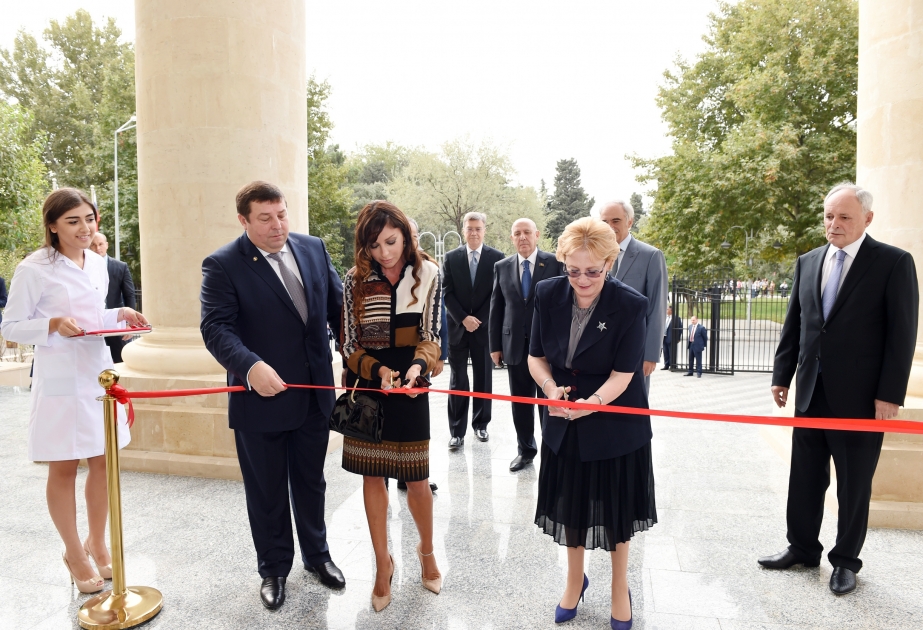 Baku branch of I.M. Sechenov First Moscow State Medical University holds grand opening ceremonyAzerbaijani First lady Mehriban Aliyeva attends the ceremony