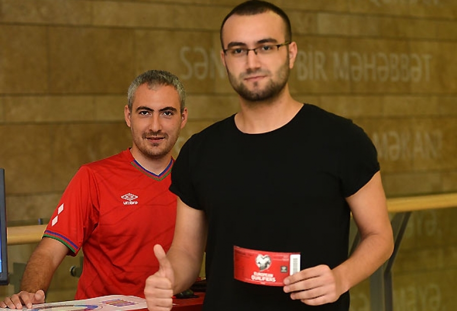Azərbaycan - İtaliya futbol oyununa bilet satışı davam edir