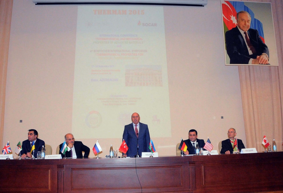 بدء المؤتمر العلمي الدولي الرابع بجامعة أذربيجان للتقنية