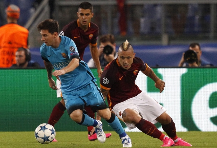 Spectacular Florenzi strike helps Roma hold Barça
