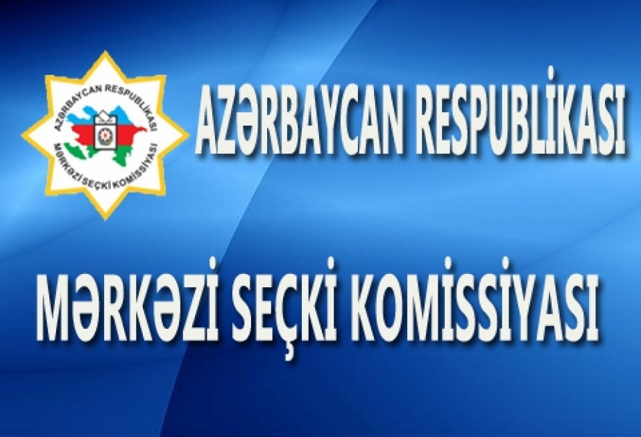 Azərbaycan Respublikası Mərkəzi Seçki Komissiyasının iclası keçirilib