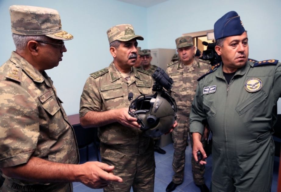Hərbi pilotların hazırlığı mərkəzinin açılışı olub
