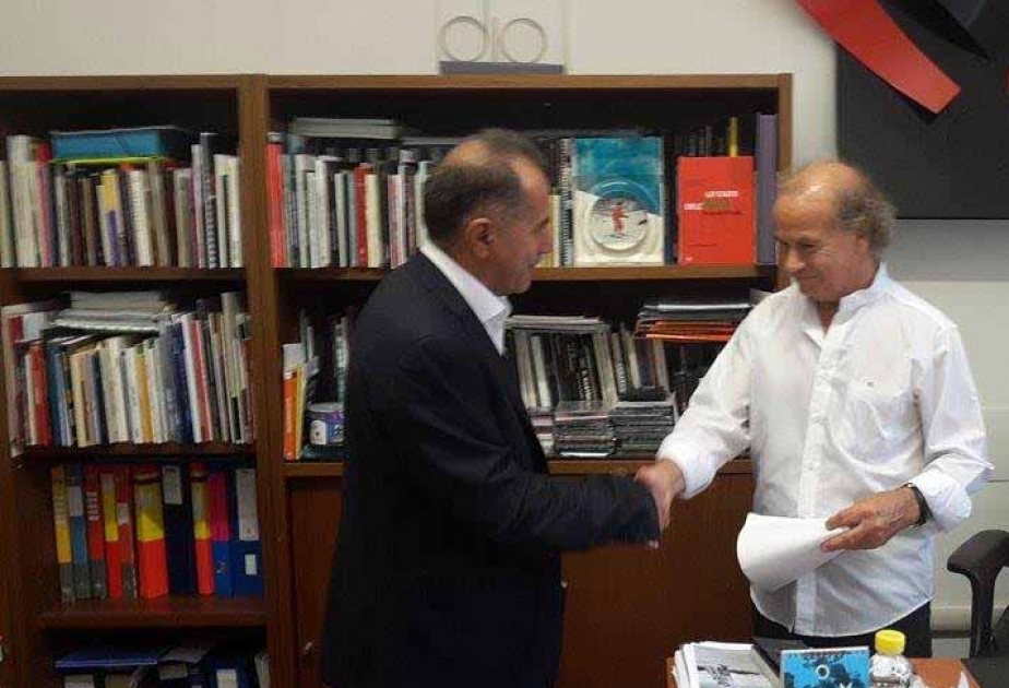 Un sculpteur azerbaïdjanais nommé professeur honoraire de l'Université des Beaux-Arts de Rome