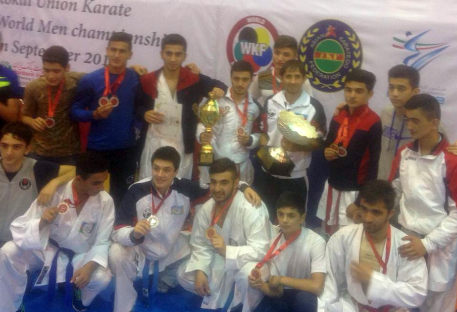 L'équipe d'Azerbaïdjan de karaté a été sacrée championne du monde