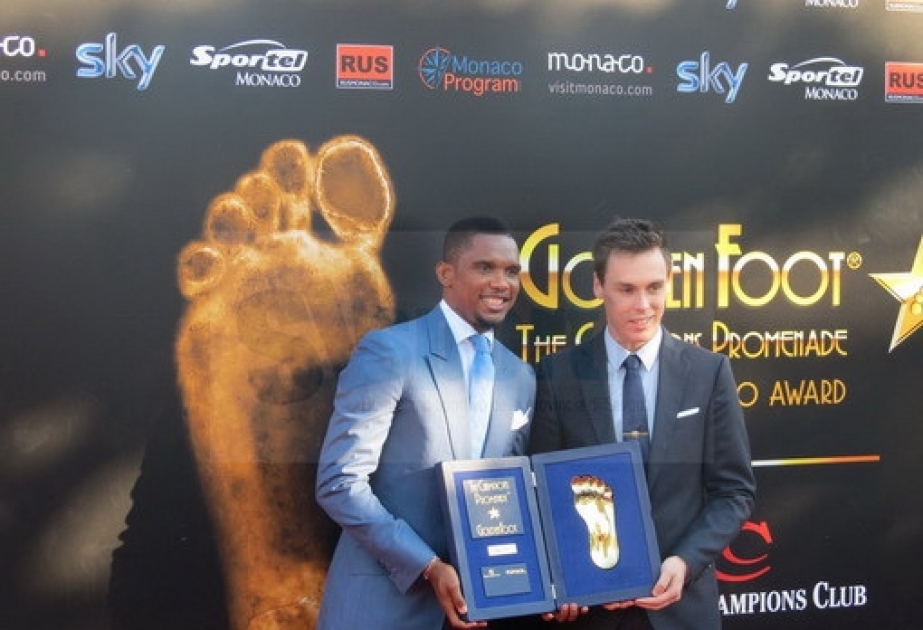 Samuel Eto`O ənənəvi “Golden Foot” mükafatına layiq görülüb