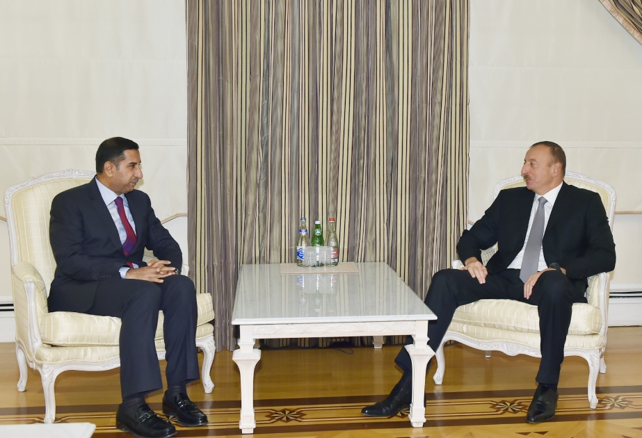 Президент Ильхам Алиев принял посла Ирака в Азербайджане в связи с завершением дипломатической деятельности ВИДЕО