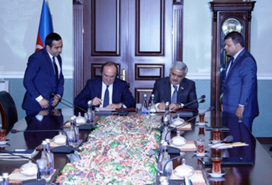 Mémorandum d'accord signé entre la SOCAR et la société Snam