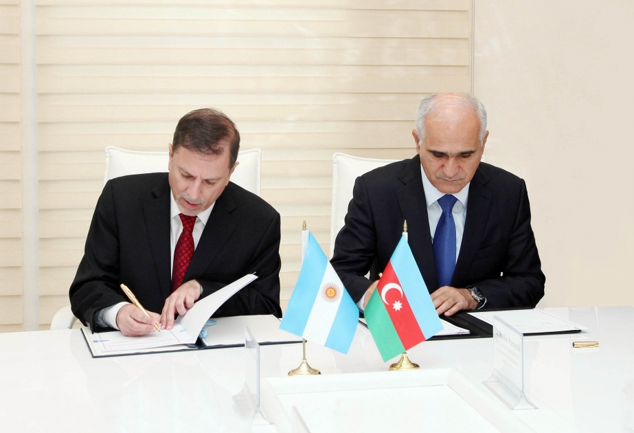 Azerbaijan, Argentina sign agreement on technical cooperation