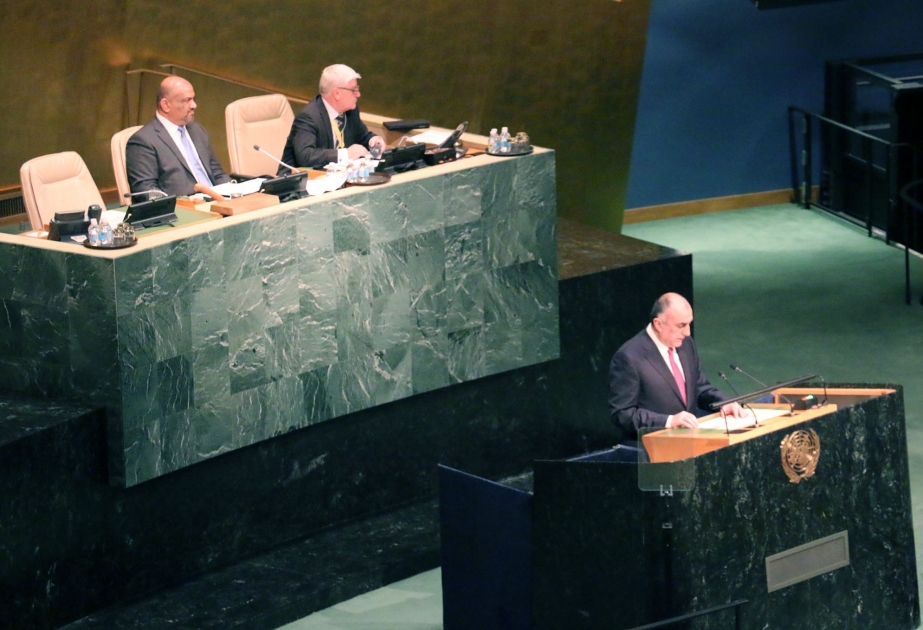 Elmar Mammadyarov: Putting end to occupation of territories of Azerbaijan is essential element for implementation of sustainable development agendas in our region