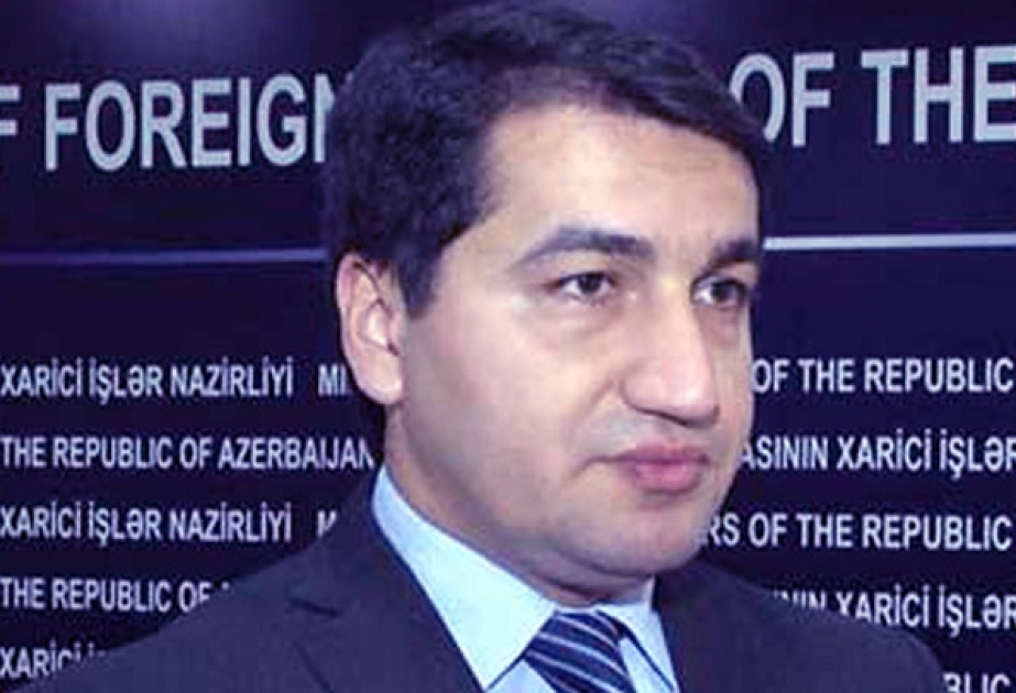 “Armenia’s participation in the negotiation process is only an imitation and misleads the international community”, Hikmet Hajiyev