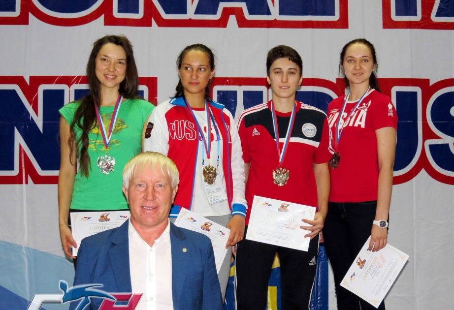 Azerbaijani taekwondo fighter claims gold medal in Russia