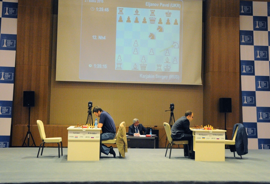 Rusiya qrossmeysteri Pyotr Svidler şahmat üzrə Dünya Kubokunun birinci finalçısı olub
