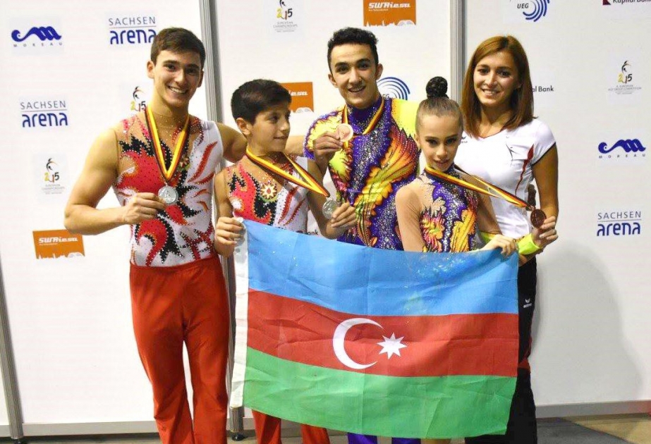 Azərbaycanın gənc gimnastları daha bir uğura imza atıblar
