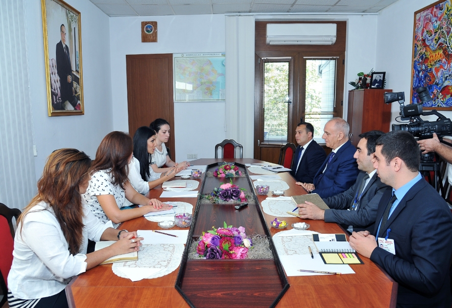 AZERTAC, Baku Grand Prix discuss cooperation in covering Formula 1 VIDEO