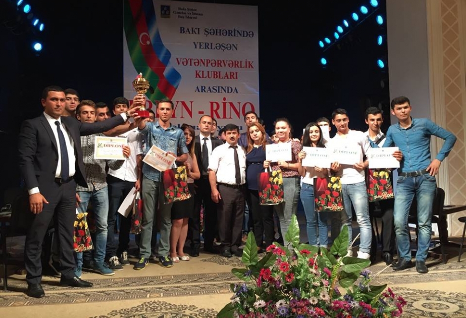 Gənclərin vətənpərvərlik klubları arasında “Breyn-rinq” intellektual oyunu keçirilib