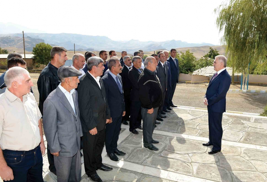 Culfa rayonunun Gal kəndində yeni sosial obyektlər istifadəyə verilib