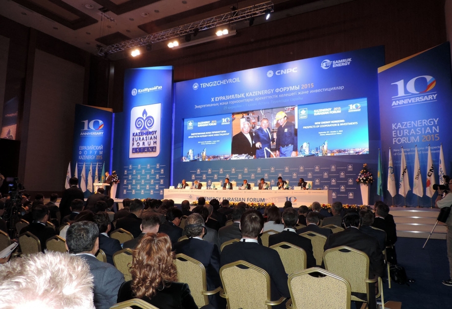 10th Jubilee Eurasian KAZENERGY Forum kicks off in Astana