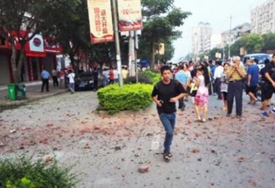 Çində poçtla göndərilən bombaların partlaması 7 nəfərin ölümünə səbəb olub VİDEO