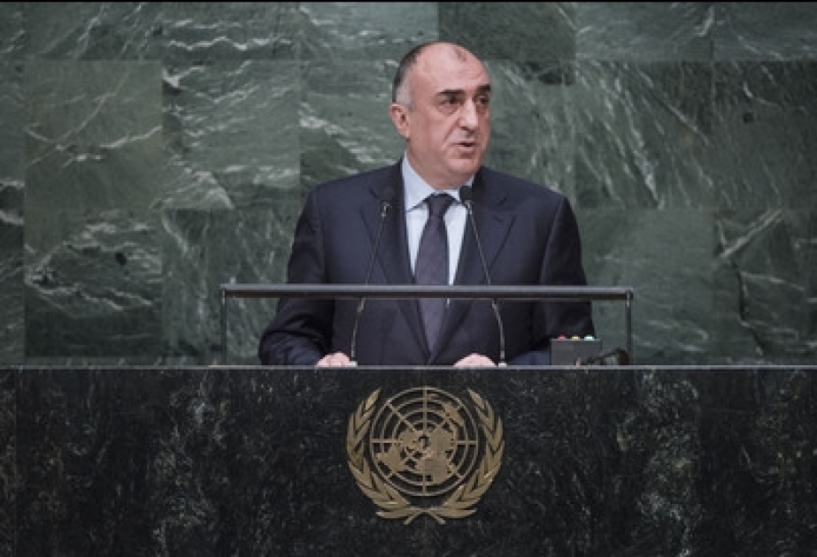 Elmar Mammadyarov : L'Arménie néglige ses obligations découlant de la Charte des Nations Unies et du droit international
