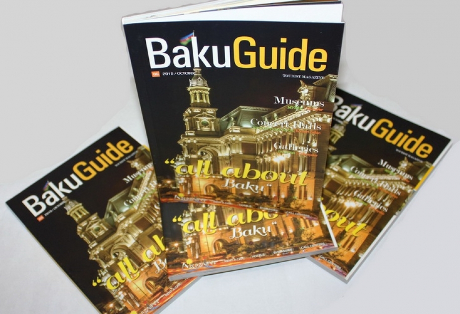 "Baku Guide" bələdçi kataloqunun oktyabr nömrəsi işıq üzü görüb