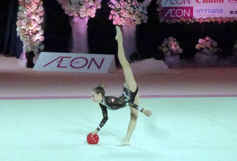 Tokioda bədii gimnastika üzrə klublararası dünya çempionatı - “AEON CUP-2015” keçirilir VİDEO