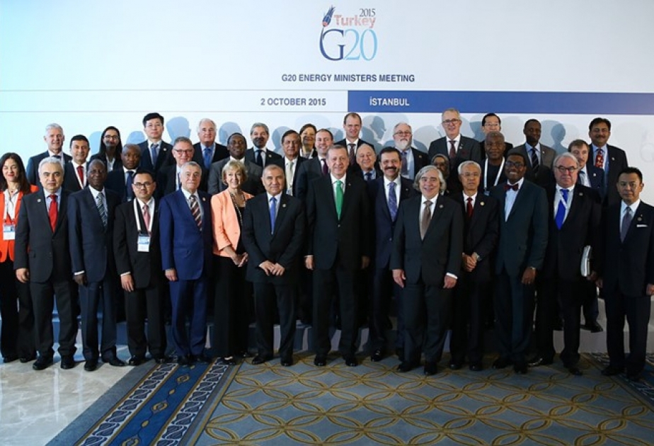 Azərbaycanlı nazir ölkəmizin enerji siyasətinin istiqamətlərini G20 qrupu iştirakçılarının diqqətinə çatdırıb