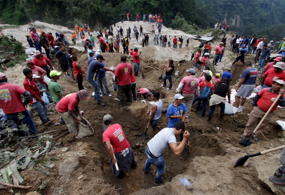 Staatstrauer in Guatemala nach Erdrutsch mit zahlreichen Toten