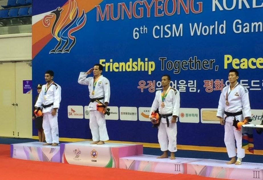 Azərbaycan cüdoçuları hərbçilərin Dünya Oyunlarında üç medal qazanıb
