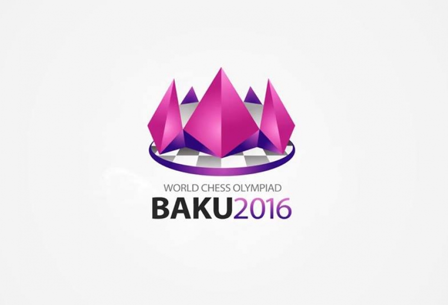 Le logo de l'Olympiade d'échecs de Bakou présenté