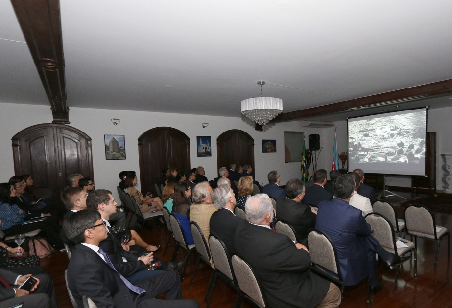 Presentation of “Target Baku. Hitler’s war on Oil” held in Brazil