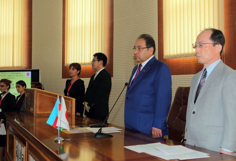 14th elocution contest in Japanese language held in Baku