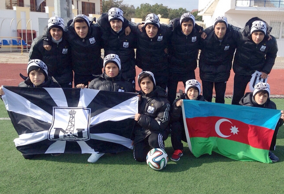 “Neftçi”nin U-14 komandası “Dəri top” beynəlxalq turnirinə qələbə ilə başlayıb
