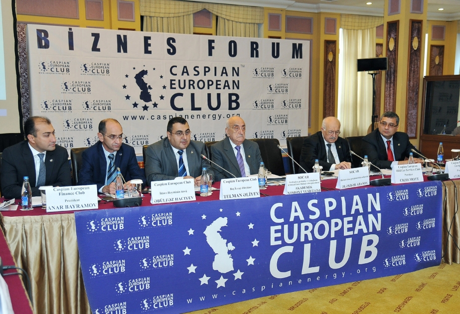 Le Caspian European Club a tenu un forum d'affaires avec la SOCAR VIDEO