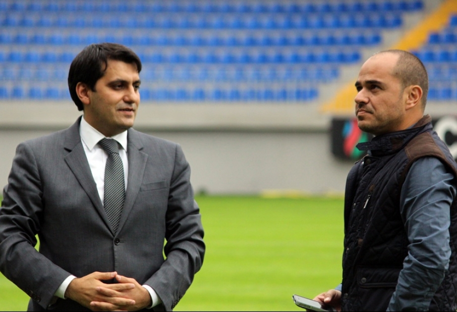 Braziliyanın “Fluminense” futbol klubunun nümayəndəsi “Bakcell Arena”da olub