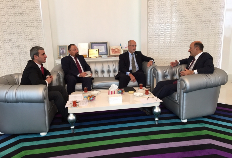 Azerbaijani Minister of Culture and Tourism meets Mexican and Latvian Ambassadors