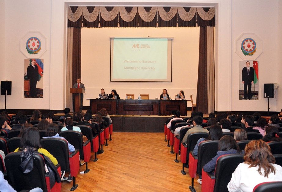 University of Bordeaux President visits Azerbaijan University of Languages