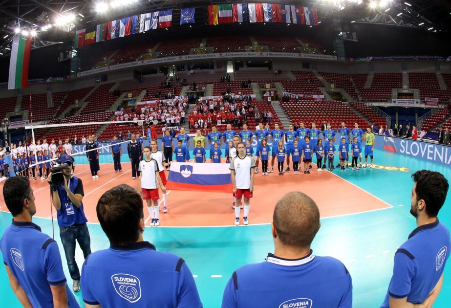Kişi voleybolçular arasında Avropa çempionatında gərgin və maraqlı qarşılaşmalar oynanılır