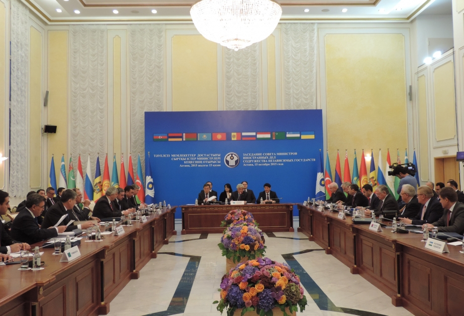 CIS FMs convene in Astana