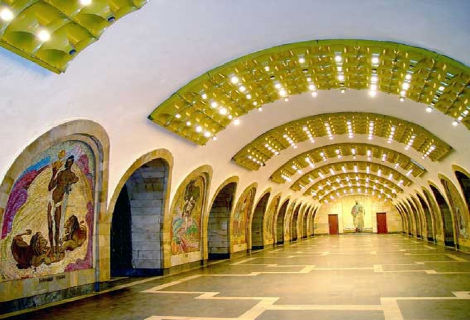 Станция «Низами» попала в список 17 самых красивых станций метро в мире
