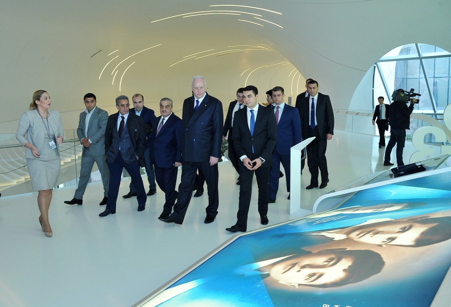 Chairman of Russian Investigative Committee visits Heydar Aliyev Center