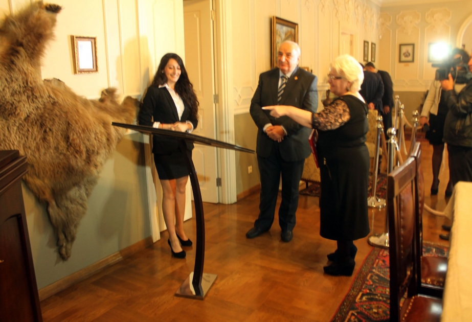 阿塞拜疆副总理阿比德•沙利弗夫访问阿塞拜疆驻格鲁吉亚大使馆