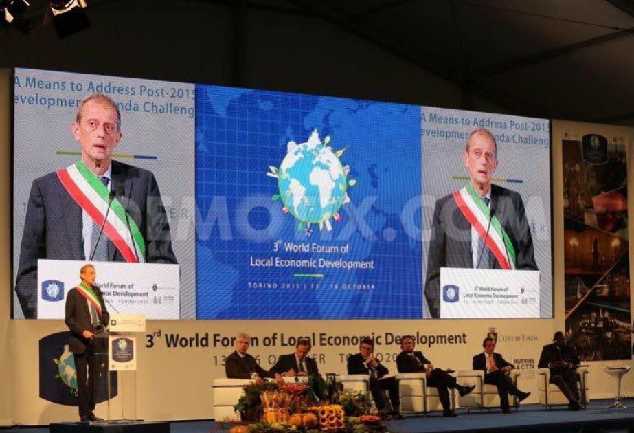 Azerbaijani Ambassador attends 3rd World Forum on Local Economic Development in Turin