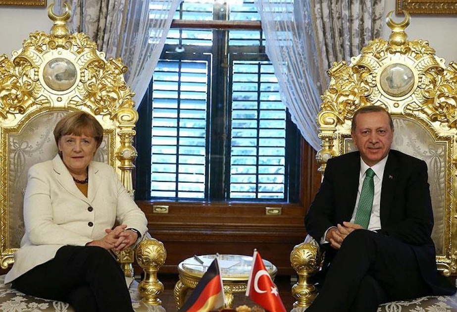 Almaniya kansleri Türkiyəyə səfər edib
