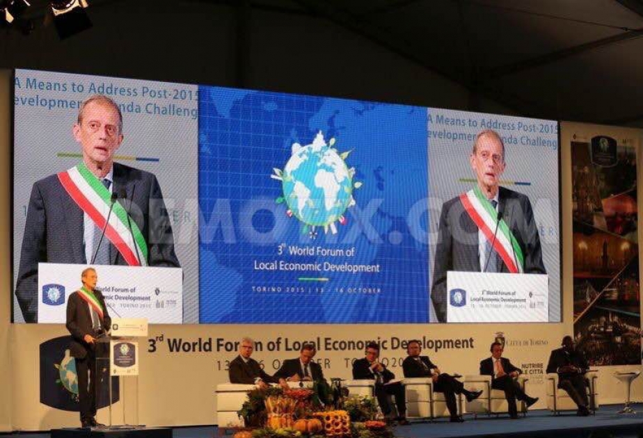 L'ambassadeur d'Azerbaïdjan en Italie participe au 3e Forum mondial sur le développement économique local