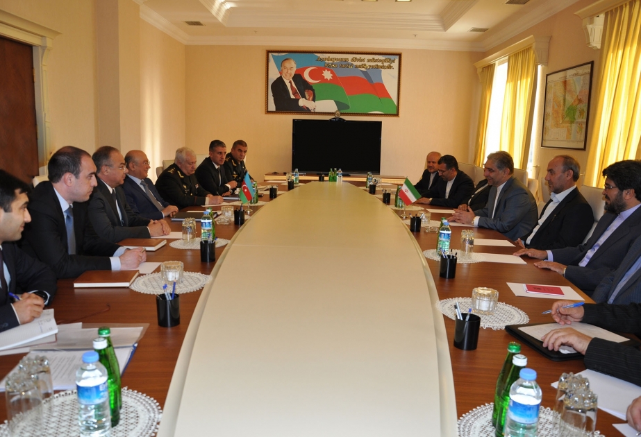 Azerbaijan`s Minister of Emergency Situations meets Governor of Iran`s East Azerbaijan Province